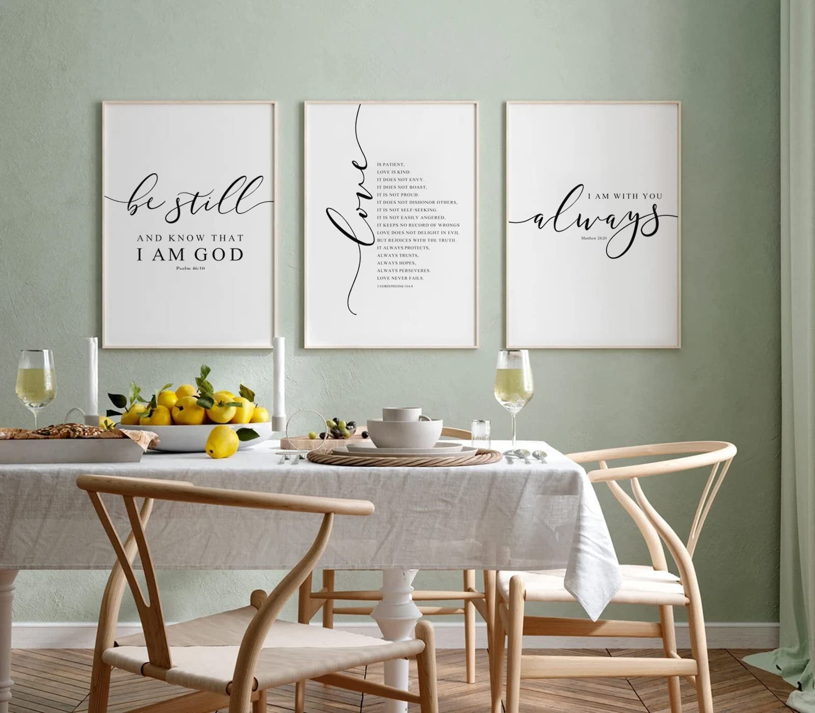 Bible Verse Wall Art Decor Scripture Canvas Wall Art Christian Wall Art Inspirat